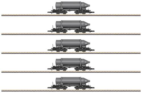 Märklin 82092 Z 5er-Set Carbid-Flaschenwagen der SKW Trostberg AG
