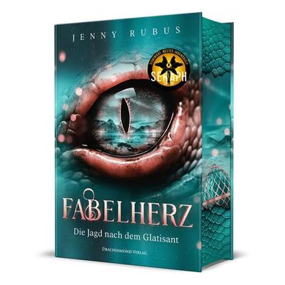 Fabelherz - Die Jagd nach dem Glatisant, Gebundene Ausgabe von Jenny Rubus, Drachenmond Verlag GmbH, 978-3-691-30046-8