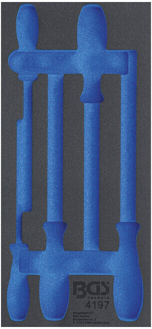 BGS Insert de servante d’atelier 1/3, vide : pour art. 4197 ; BGS technic (4197-1)