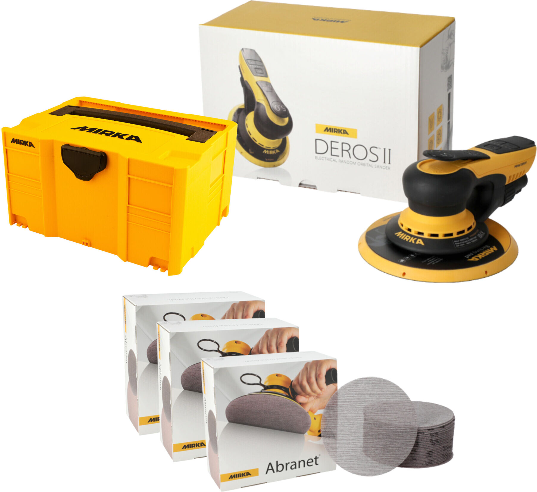 Mirka DEROS II 750-System Small (KIT2610JCDMDE)