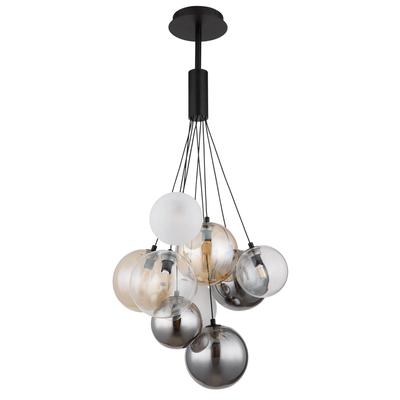 GLOBO LIGHTING Hängeleuchte "BALLGI", bunt (mehrfarbig), Ø 68cm, 1 Stk., Leuchten, Hängeleuchte, Hängelampe, Glas, Wohnzimmer, Essbereich, Hängeleuchte