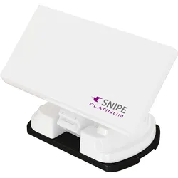 Selfsat Snipe Platinum vollautomatische Flachantenne mit Bluetooth Fernbedienung Single LNB