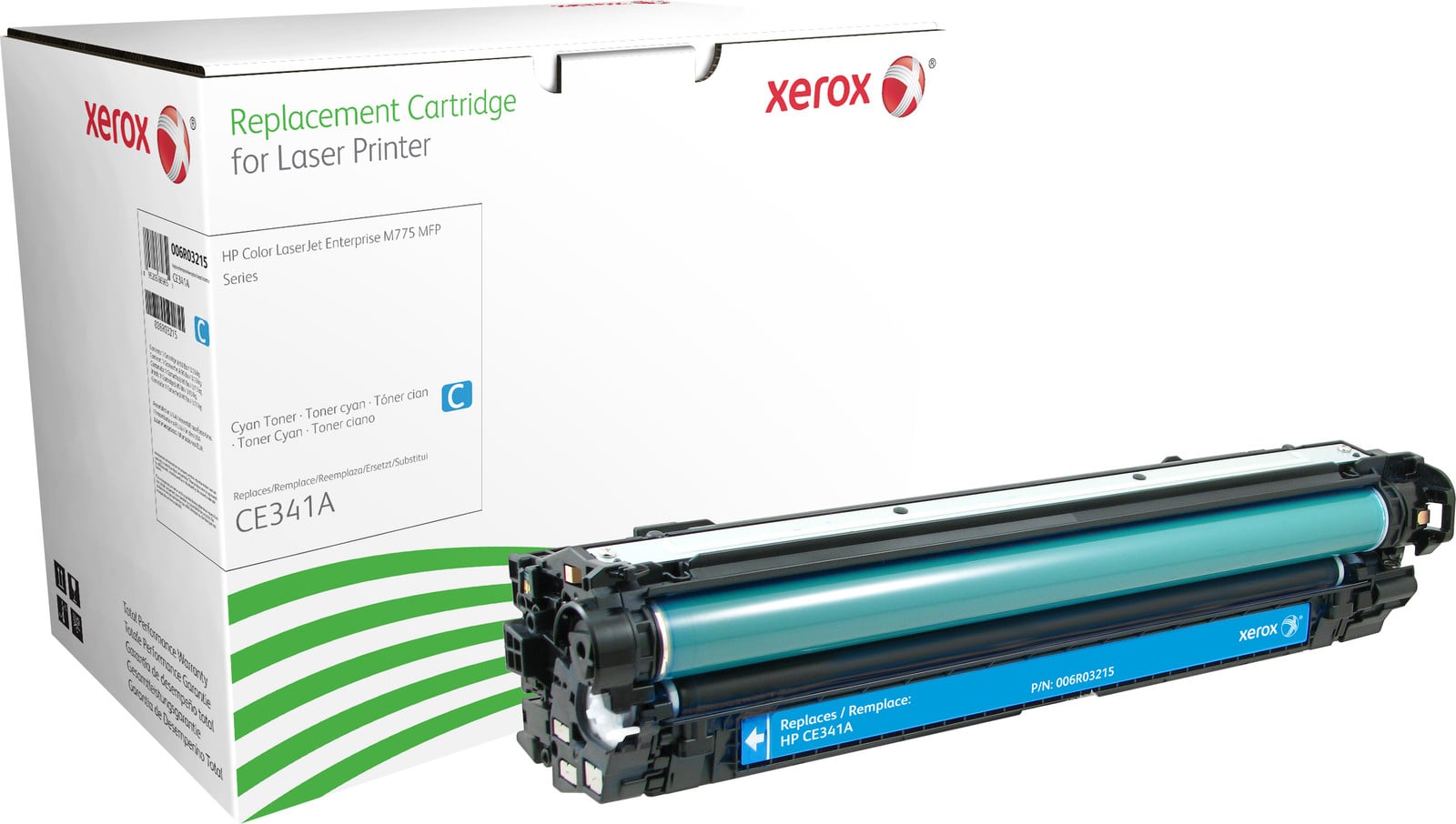Xerox tonercartridge voor laserprinters - cyaan - verpakking van 1