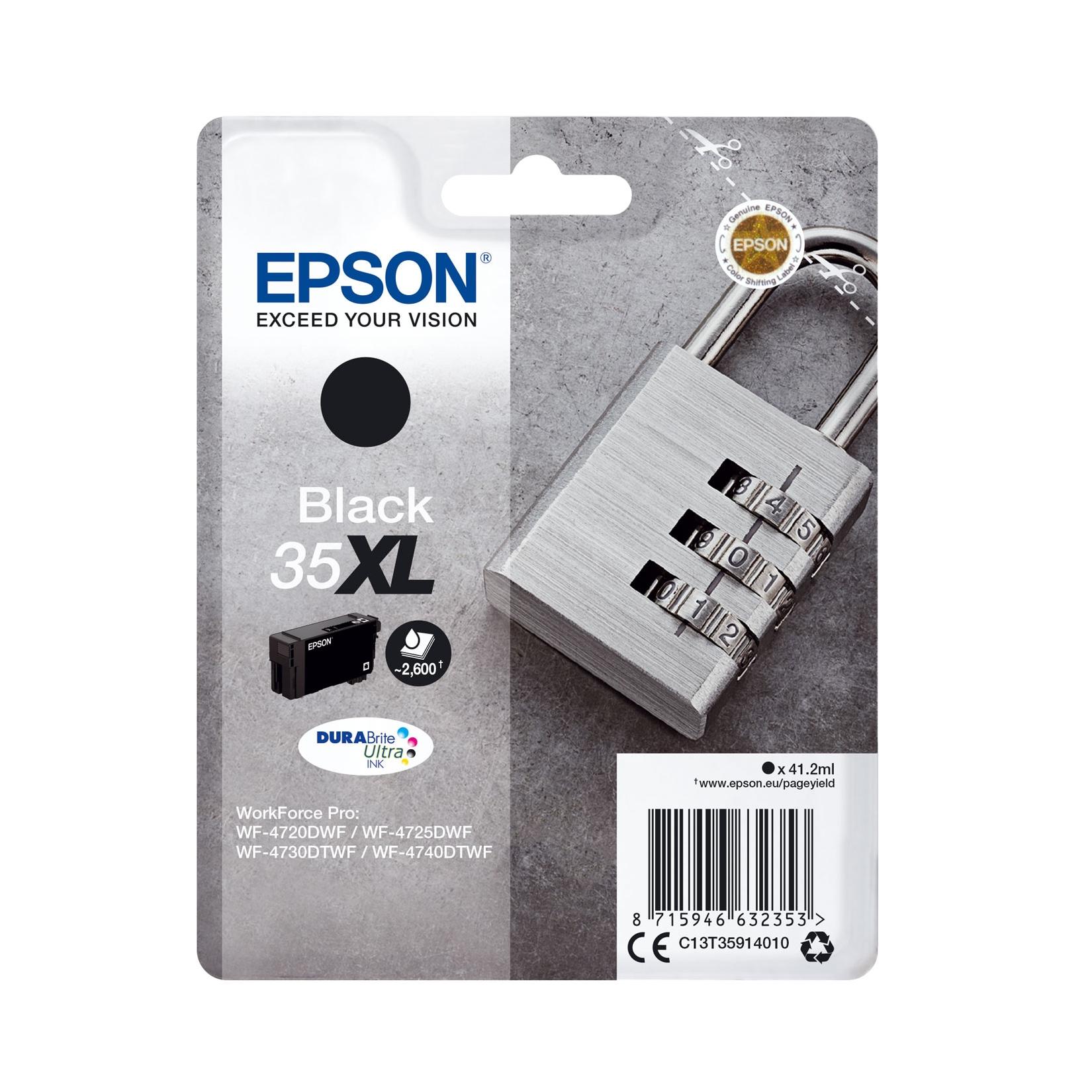 Epson C13T35914010 XL schwarz Druckerpatrone