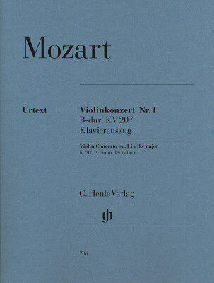 Henle Verlag Mozart Violinkonzert Nr. 1