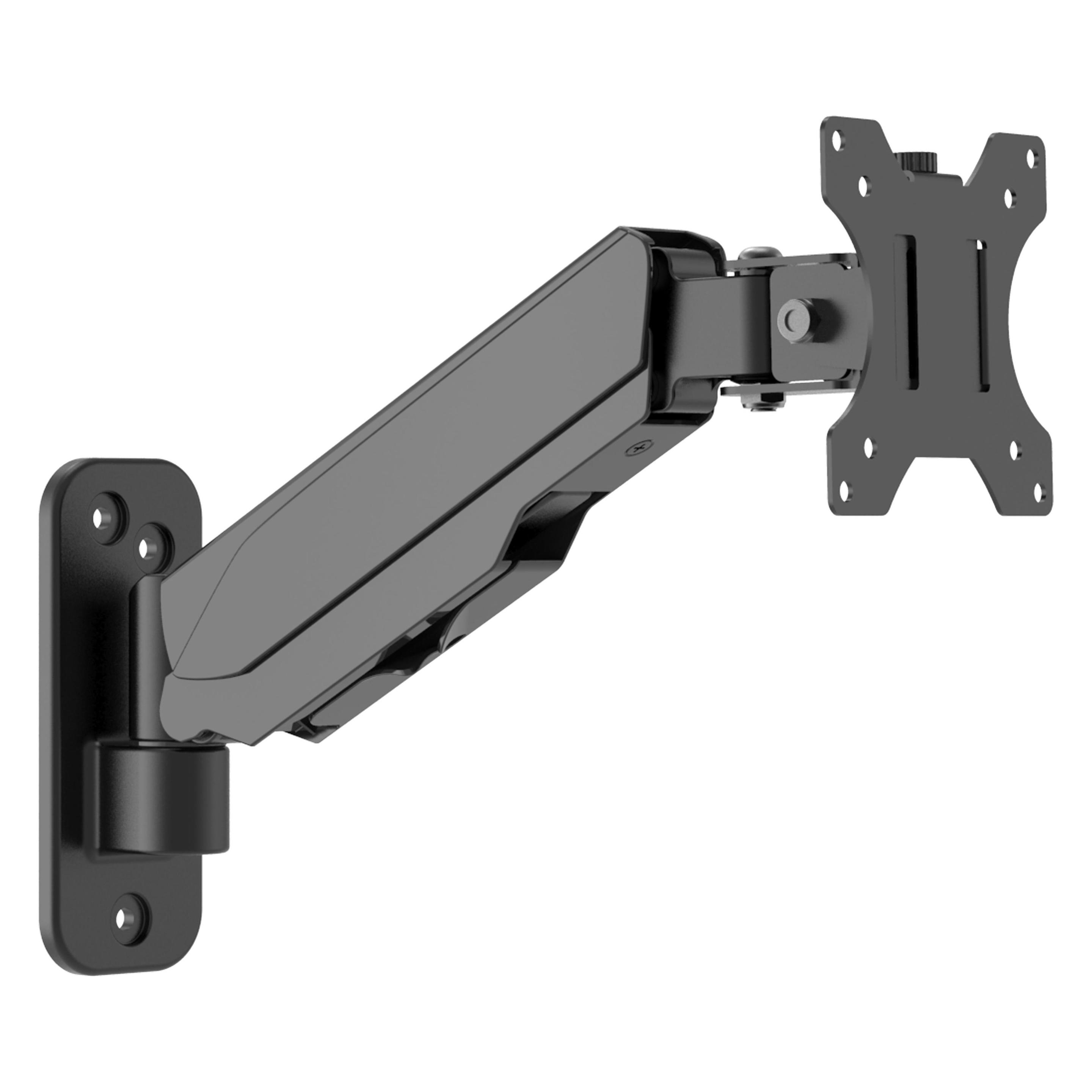 Multibrackets Monitorhalter Wall 17-32", schwarz, Metall (Wand, 32", 8 kg) (0013)