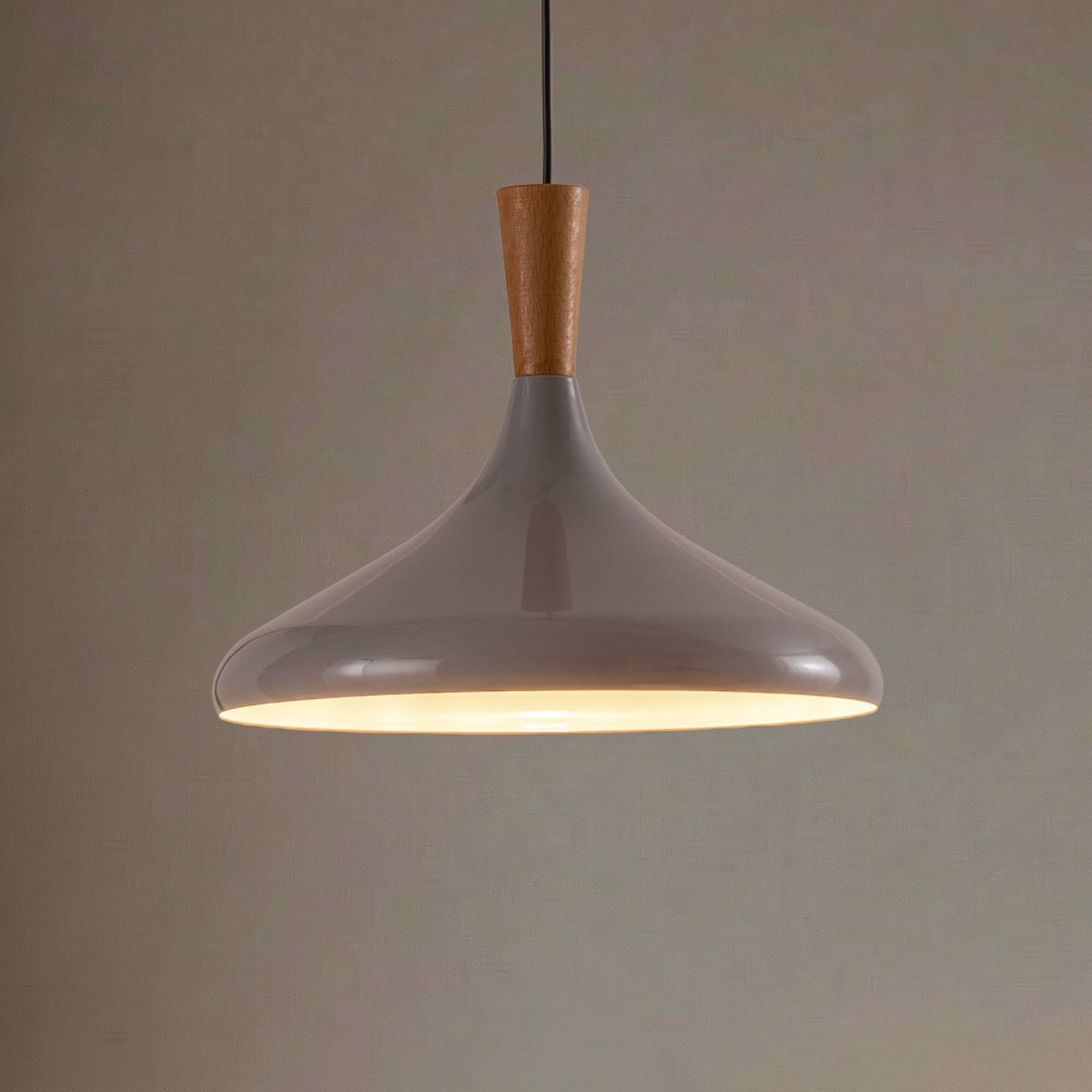 Hängelampe Chris ROYALTECH, dimmbar, alu / grau / zink, für Wohn- / Esszimmer, Metall, Pendelleuchte