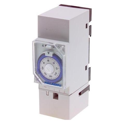 Csdk SL Kontaktur analog døgn,1 kanal, min. 30 min, u. gangreserve, 1SK 35mm, 230V, effektab 2,0W (00035)