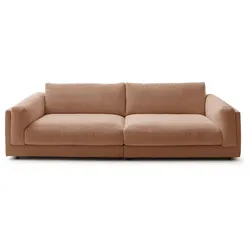 KAWOLA Big Sofa RAINA Cord rost