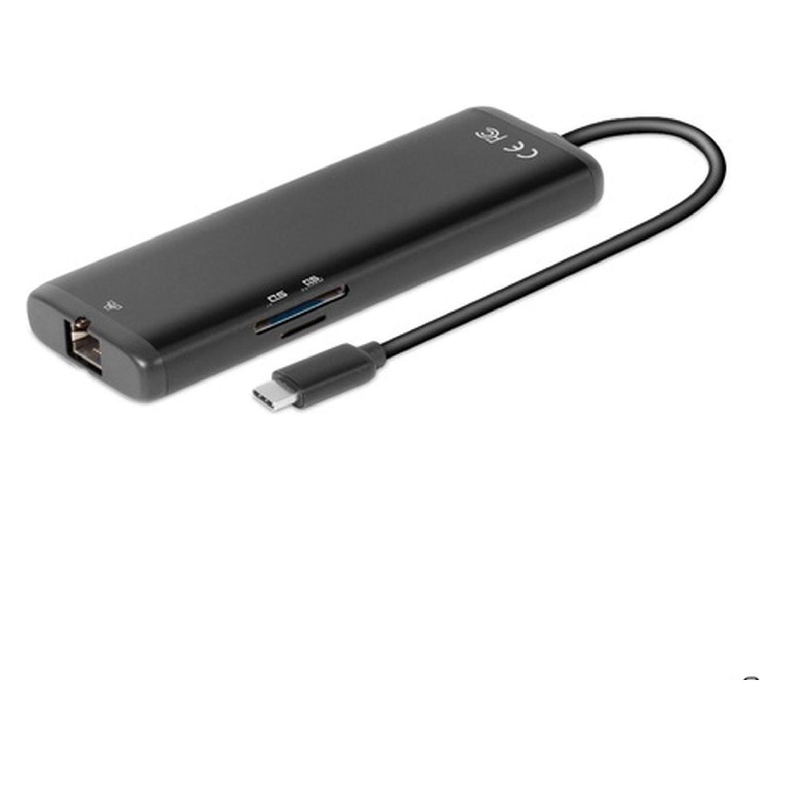 Club 3D USB Gen1 Typ-C 8-in-1 Hub (USB-C, 8 Ports) (CSV-1597)