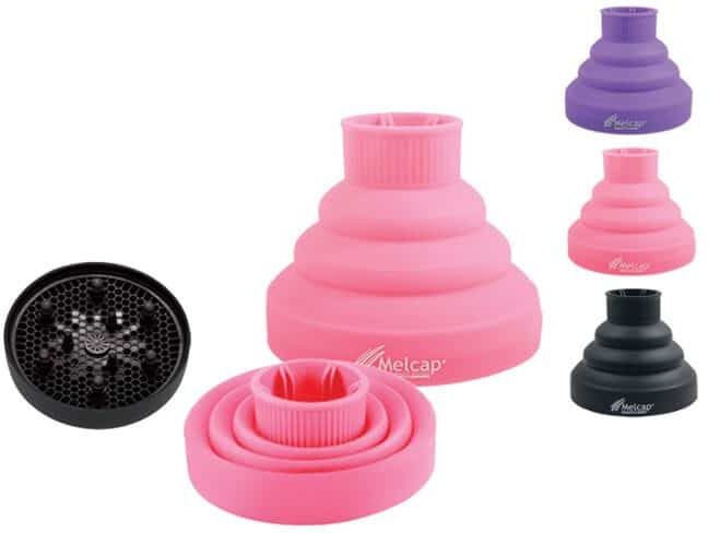 DIFFUSORE IN SILICONE UNIVERSALE DA VIAGGIO MELCAP Viola