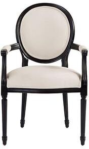 Casa Florentina Oval Back Louis XVI Armchair - Ballard Designs