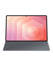Samsung EF-DX930 Tastatur und Foliohülle Buch-Cover Slim kabellos POGO pin Bluetooth Schwarz Gehäuse (EF-DX930BBEGDE)