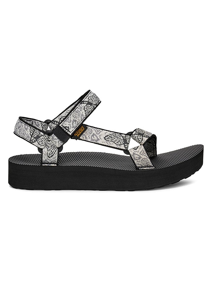 Teva Trekkingsandalen "Midform Universal" in Creme/ Schwarz - 39