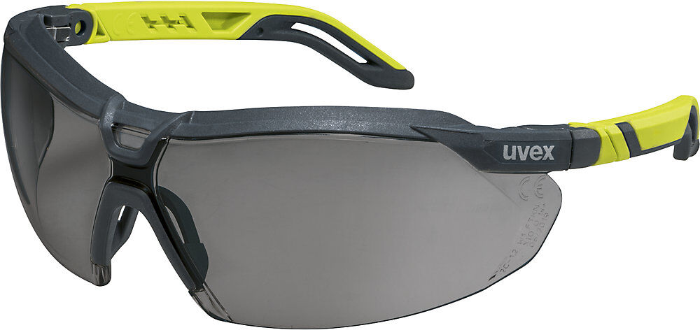 Bügelschutzbrille i-Serie, i-5 Scheiben getönt, anthrazit/lime Uvex