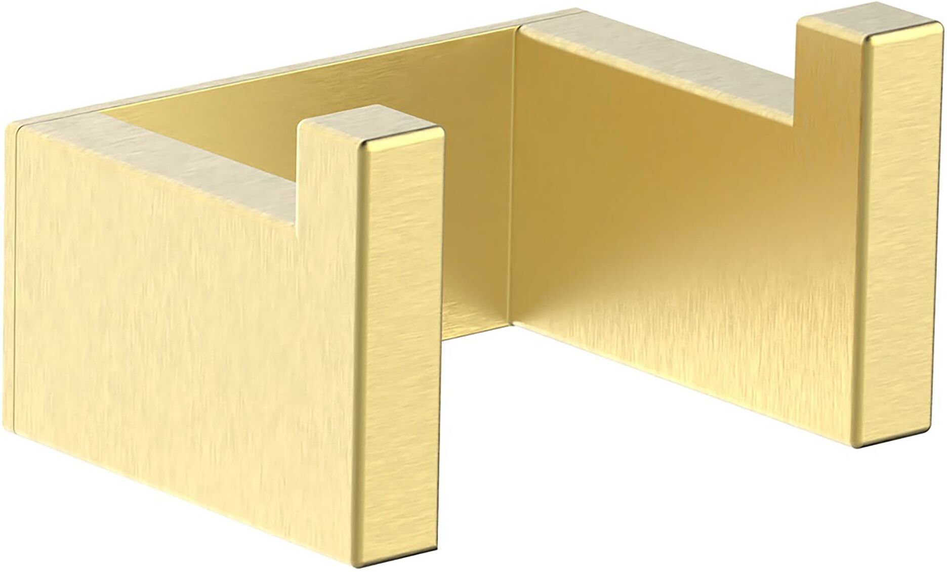 Tecnomat GANCIO DOPPIO SERIE HERMES  SOFT GOLD FISSAGGIO ADESIVO