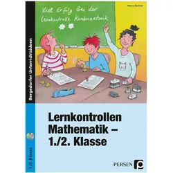 Lernkontrollen Mathematik - 1./2. Klasse, Schulbücher von Marco Bettner