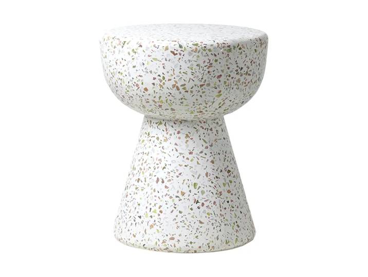 HKliving Table d appoint Terrazzo Ø35 cm Terrazzo multicolour'