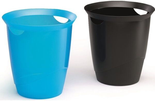 Durable Trend Papirkurv   Klar Blå