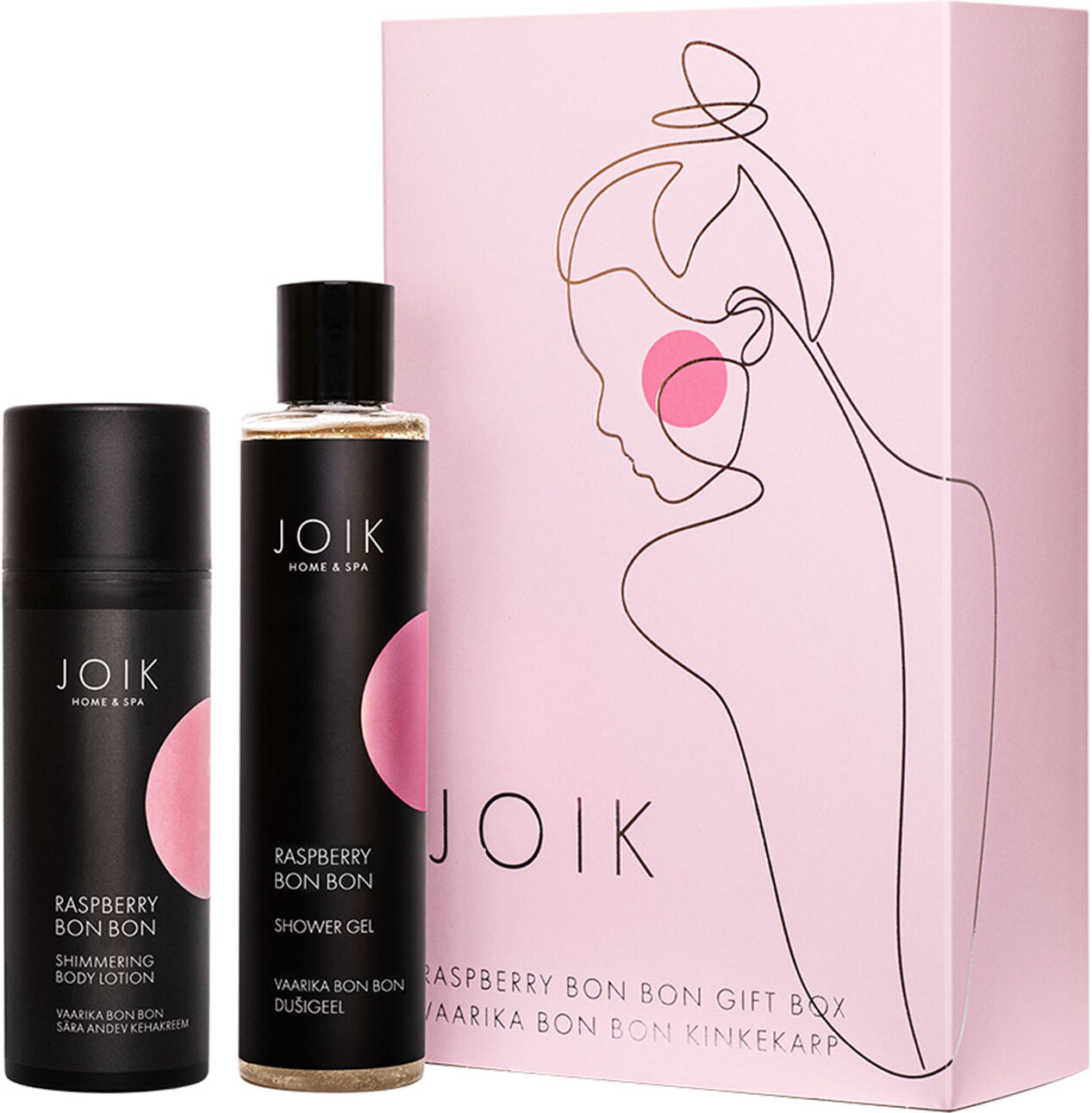 JOIK HOME & SPA Raspberry Bon Bon Gift Set