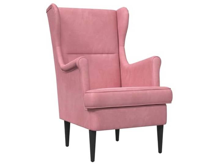 Makastle Sessel Rosa Samt