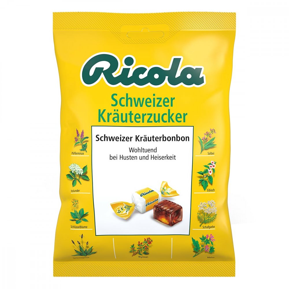 MARVECS GmbH Ricola Original Kräuterzucker – Schweizer Hustenbonbon 01666095