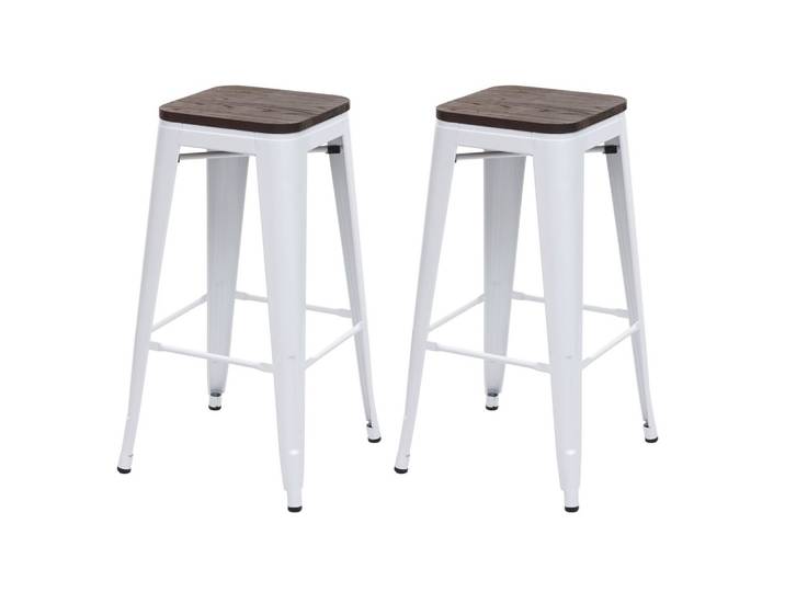 BARHOCKER Weiß 2er-Set