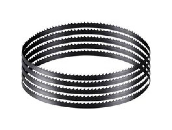 VEVOR Bandsägeblatt, 1511x6,5x0,35mm, 6 ZpZ, mit gehärteten, scharfen Zähnen (15 HRC), SK5-Kohlenstoffstahl, 6,35 mm Breite, Ersatz für gängige Bandsägen für die Holzbearbeitung, 1 Set