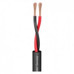 Sommer Cable 425-0051FC Lautsprecherkabel 2 x 2.5 mm² + 2 x 2.5 mm² Schwarz Meterware