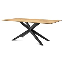 Musterring Esstisch Tiama 180 x 100 cm Holz Braun Eiche