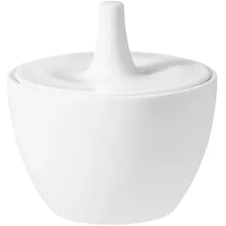 Seltmann Zuckerdose Beat 270 ml Porzellan Weiß