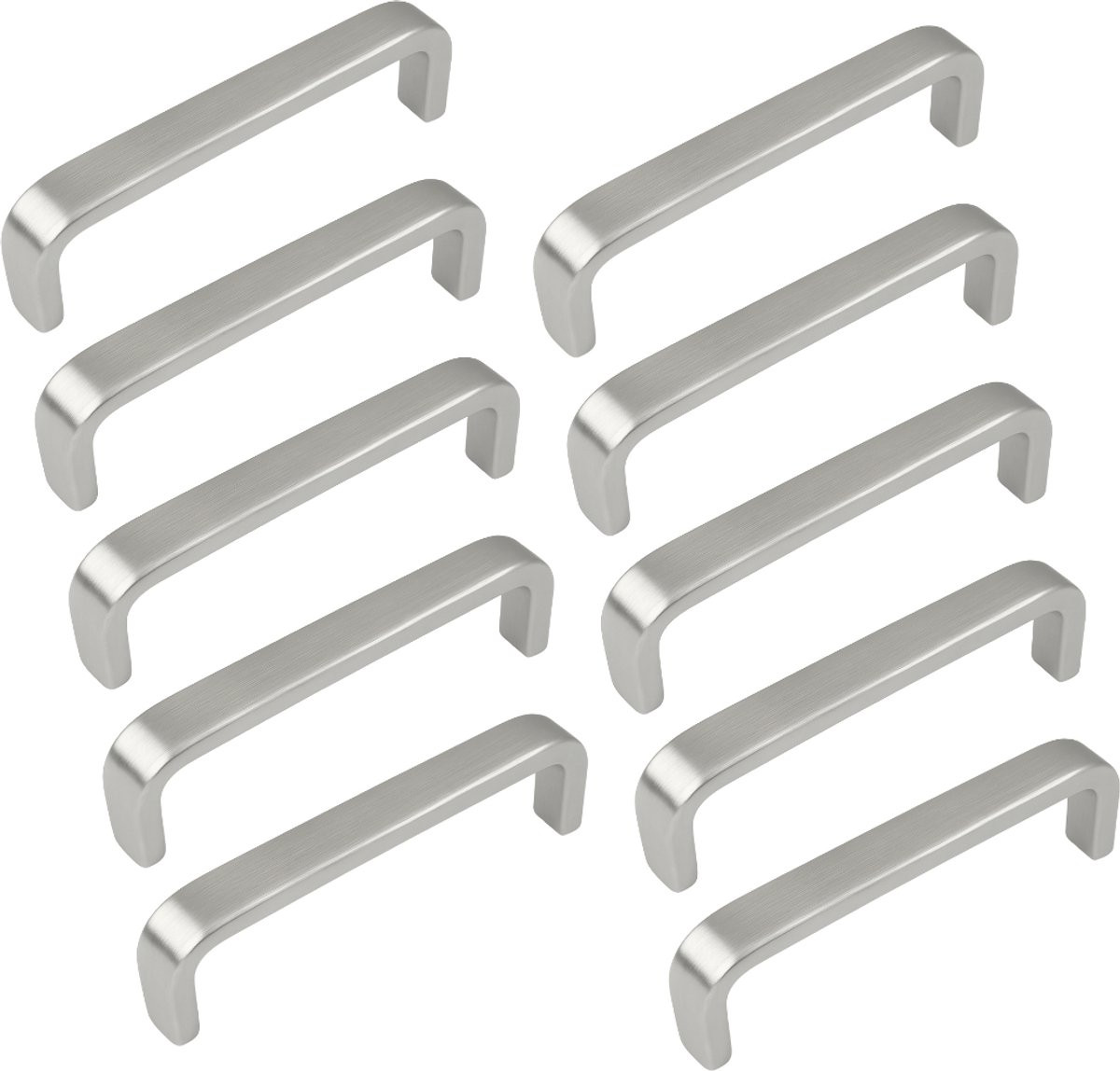 20x Aluminium Handgrepen voor Kastgrepen met Boormaat 128mm van MJM