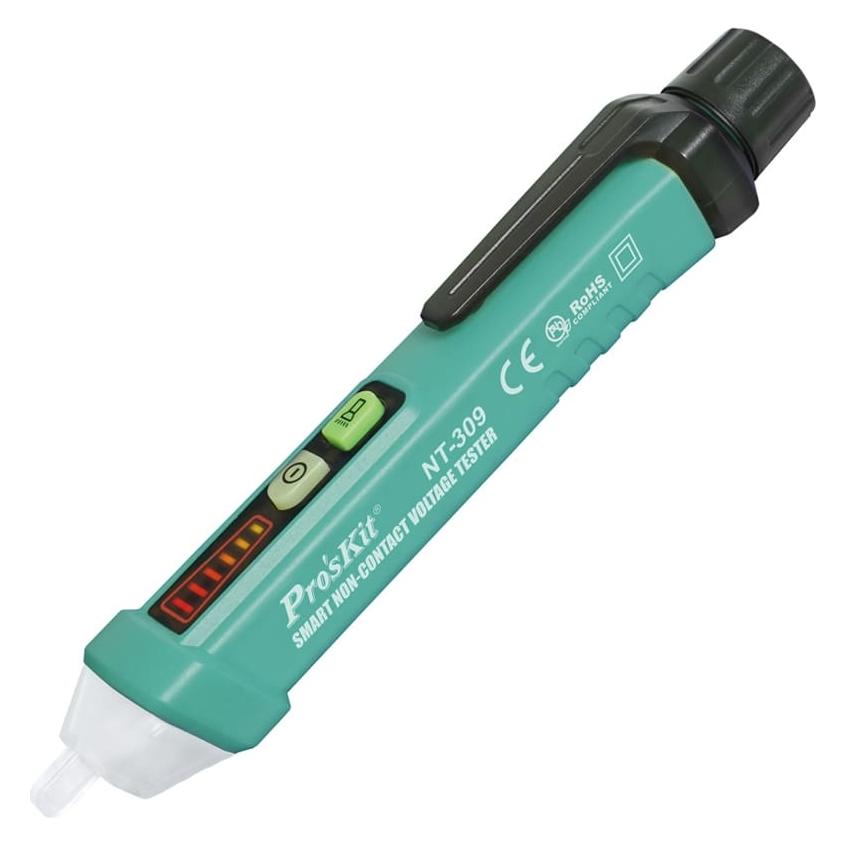 Prokits Pro'sKit NT-309 - Intelligenter berührungsloser Spannungsprüfer - 12 bis 1000 VAC - (NT-309)
