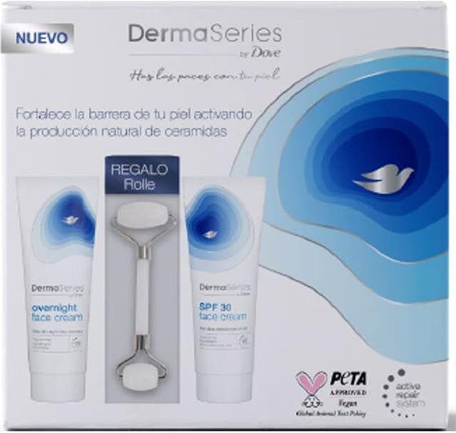 Dove Set Dermaseries Crema Día + Noche + Roller