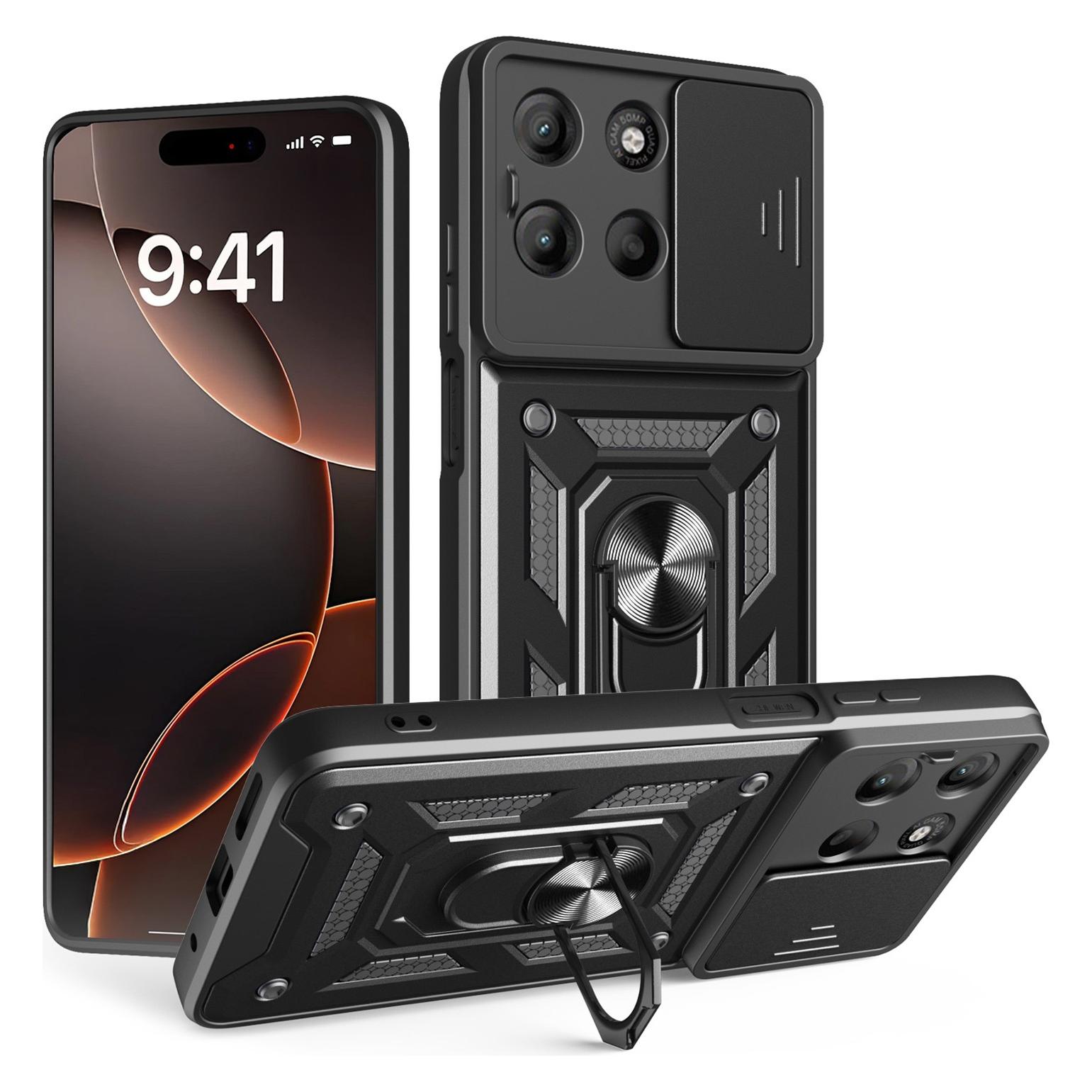 OEM Defender Slide case for Motorola Moto G15 black (Motorola Moto G15, Motorola Moto G17, Motorola Moto G17 Power) (GSM191105)