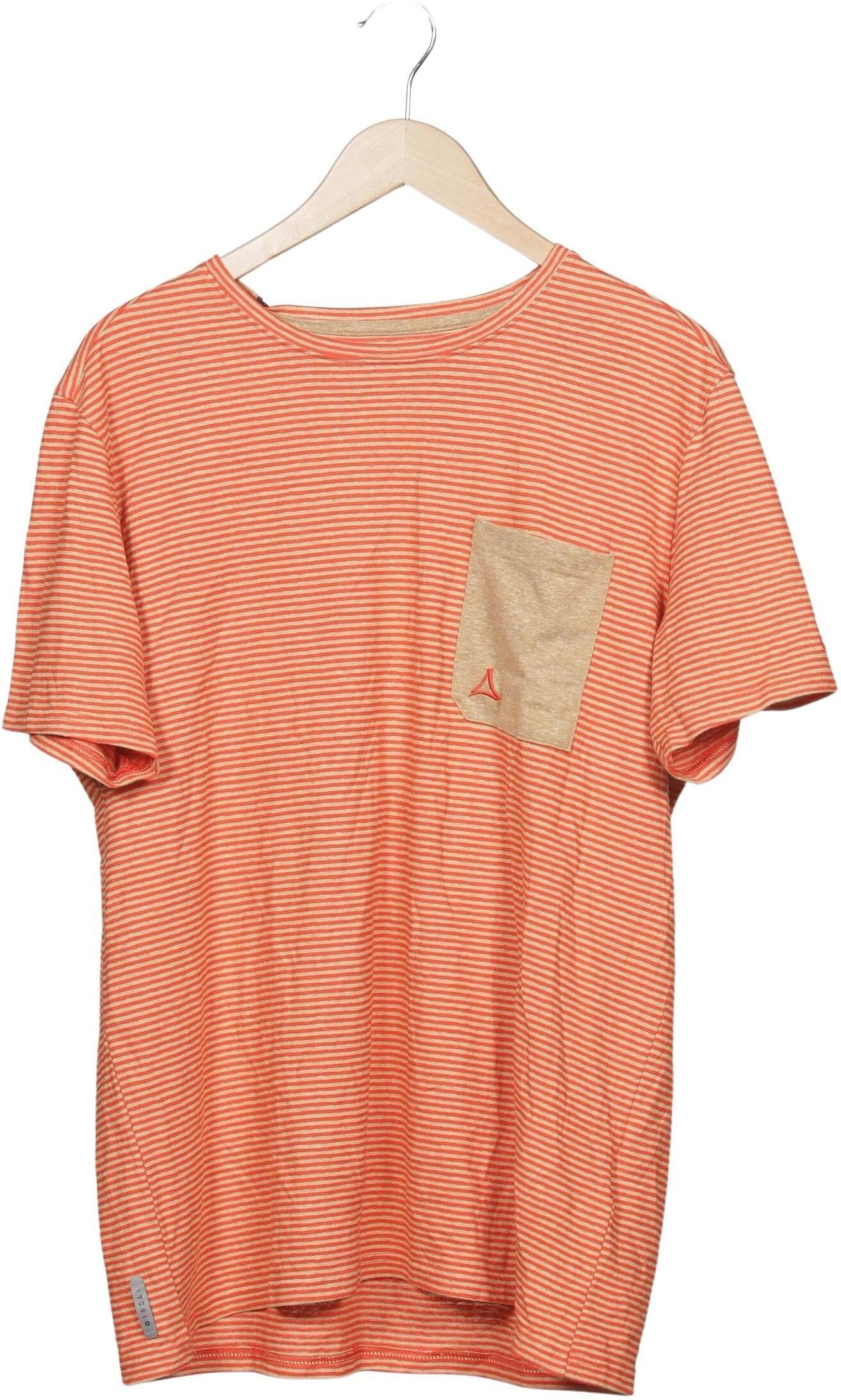 Schöffel Herren T-Shirt, Orange, Gr. EU 54, Baumwolle / Hanf - Second Hand