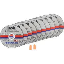 kwb 10 Dünntrennsch. 115x1,0 Dose 712021