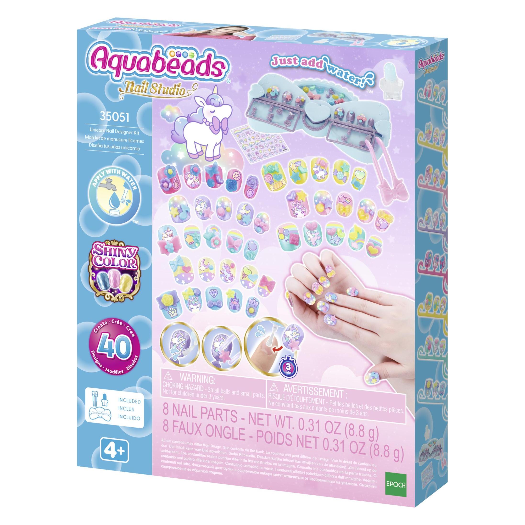 Epoch Aquabeads Magische Einhörner Nagelstudio (35051)
