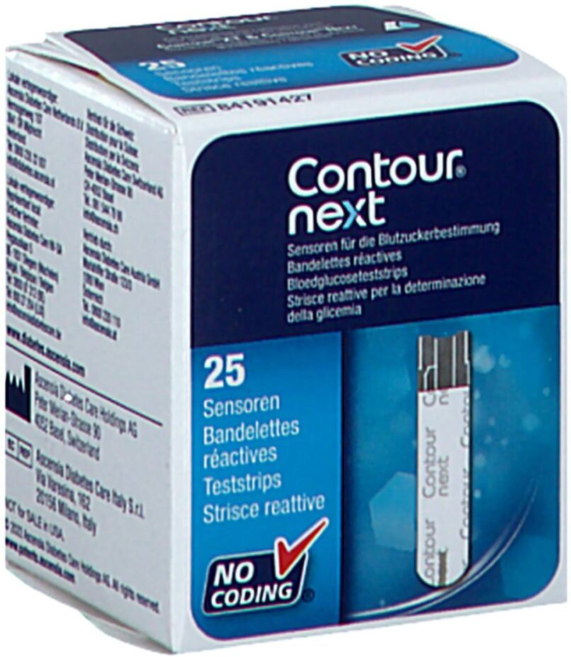 Contour Next Testsensoren 25stk