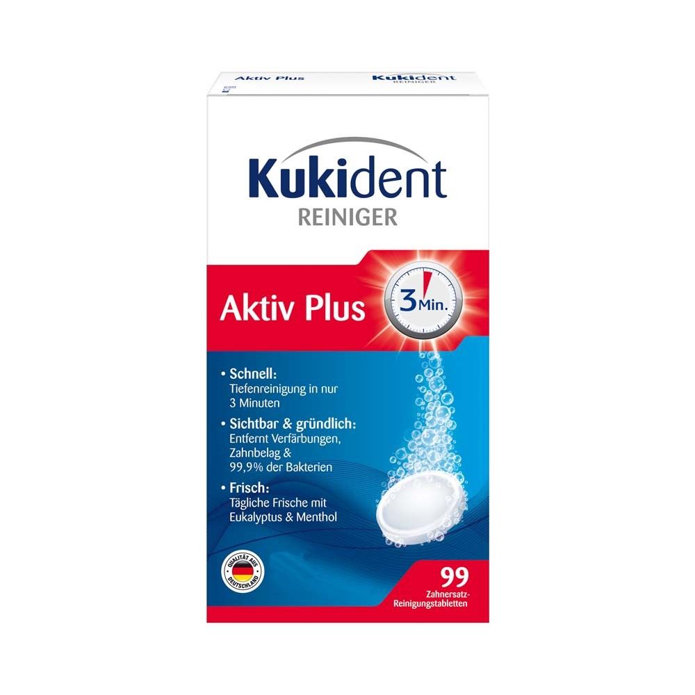 Kukident Aktiv Plus Tabs 99 St Tabletten