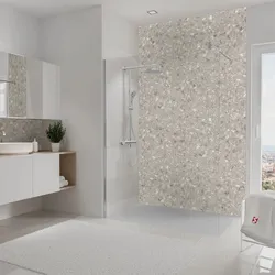 Schulte  ExpressPlus  Duschrückwand  DecoDesign  Softtouch  150x255  cm  Terrazzo-Creme