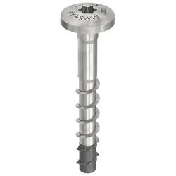 HECO MMS-plus MS A4 7,5 x 55, Montageschienenanker, T-30, 50 Stück - 63668