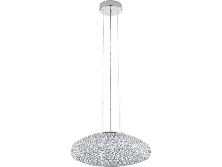 Eglo 95287 Clemente Lampe à suspendre Ø 54cm cristal 3-flamme chrome clair