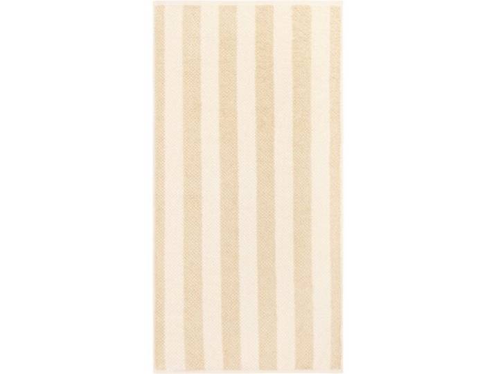 Cawö Cawo Pure Strepen Handdoek 50/100 beige