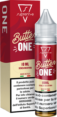 Suprem-e Butterone Liquido Mini Shot Mix 10ml Burro Arachidi Fragola Vaniglia
