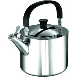 Schulte-Ufer Flötenkessel, Wasserkocher, Silber