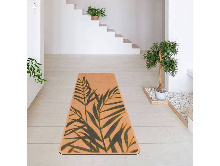 Tapis de yoga Feuilles de palmier I 183 x 61cm Vert