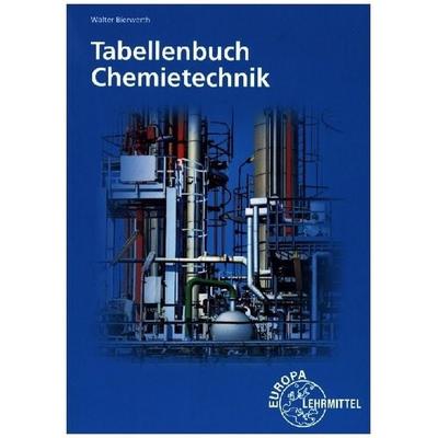 Tabellenbuch Chemietechnik, Taschenbuch von Walter Bierwerth, Europa-Lehrmittel, 978-3-7585-7789-5