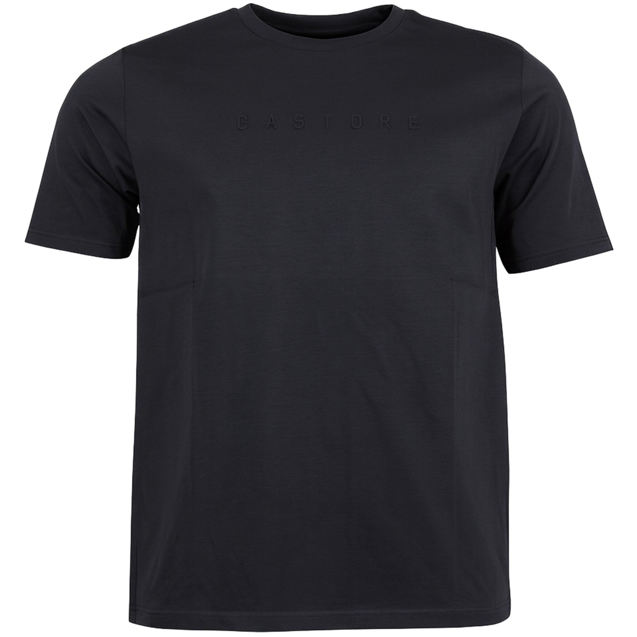 Castore Tech Herren Schwarz T-Shirt