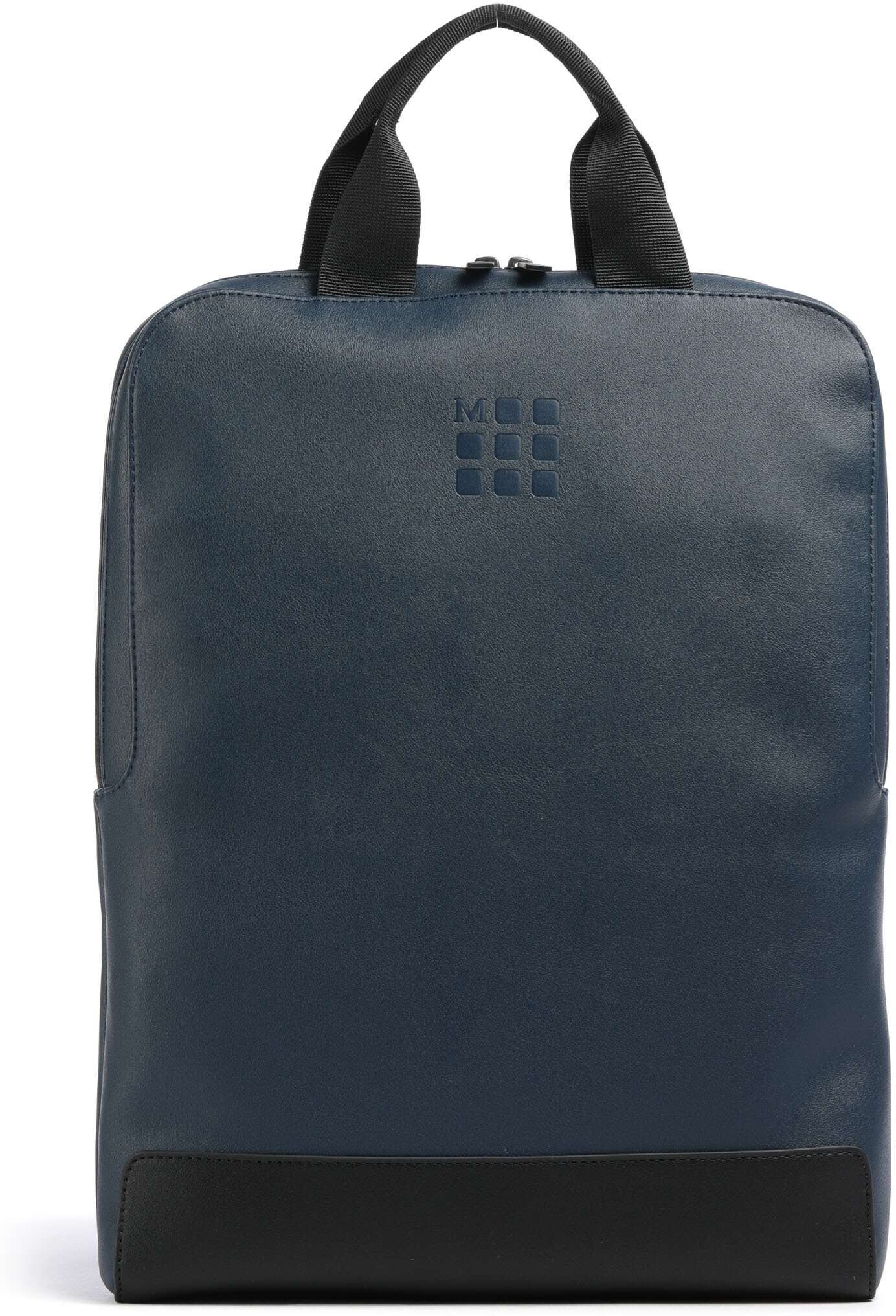 Moleskine Classic 2.0 Rucksack aus Leder, blau